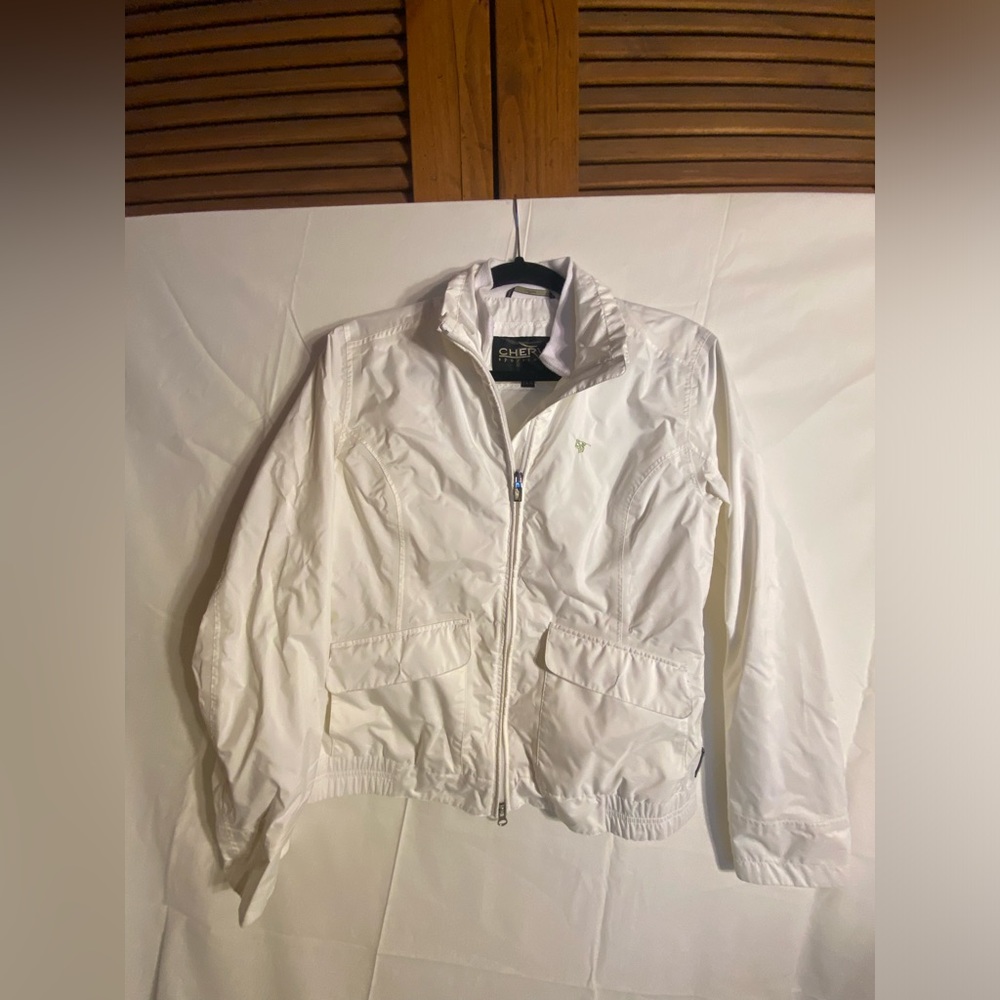 Chervo White Jacket Sport Windbreaker